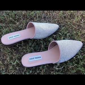 Steve Madden Rhinestone Mules
